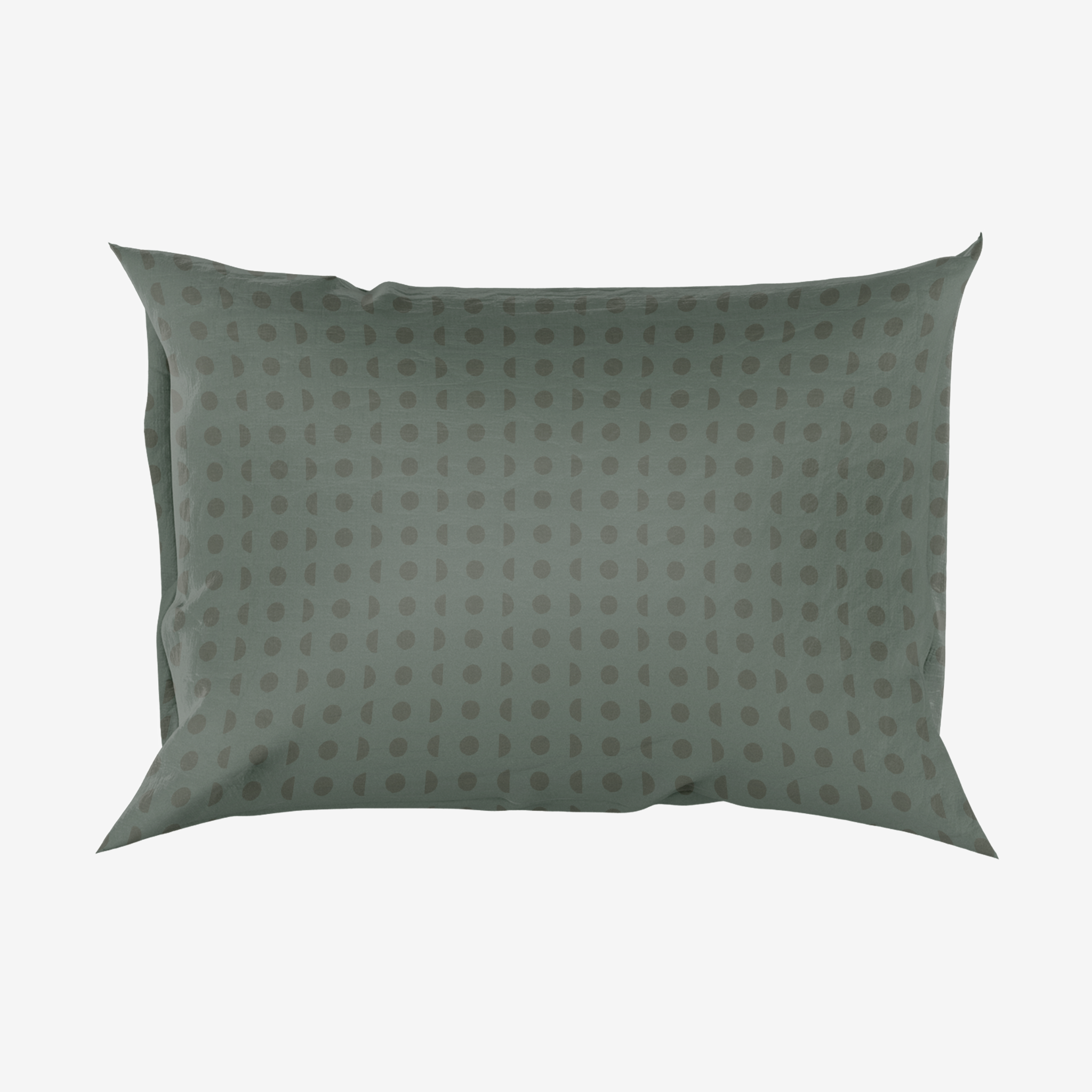 IMPERFECT Silk Pillowcase - Queen - Sage Eclipse